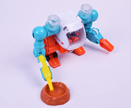 Stro Venture Mars Walker Mars Mission Space Toy Transformable Explorer Robot With Light Astronaut Figure And Accessories Transform From Walking To Driving Mode - Space Exploration Play Edition