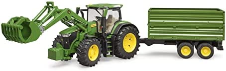 John Deere 7930 With Frontloader And Tandemaxle Tipping Trail - Farm and Construction Play Edition