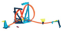Budget Track Set And 1:64 Scale Toy Car Track And Loop Building Kit With Adjustable Set-Ups And Jump Infinity Loop Kit - Track and Vehicle Play Edition