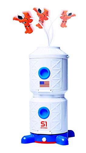 Top 10 Stro Venture Space Playset – Toy Space Station & Space Capsule With Lights And Sound & 2 Astronaut Figurine Toys For Boys And Girls - Space Exploration Play Edition