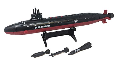 Promo 16.5 Inch Toy Navy Black Submarine With Sound Effects And Torpedo (2 Pack) - Ocean Adventure Play Edition