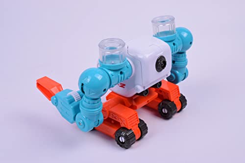 Stro Venture Mars Walker Mars Mission Space Toy Transformable Explorer Robot With Light Astronaut Figure And Accessories Transform From Walking To Driving Mode - Space Exploration Play Edition