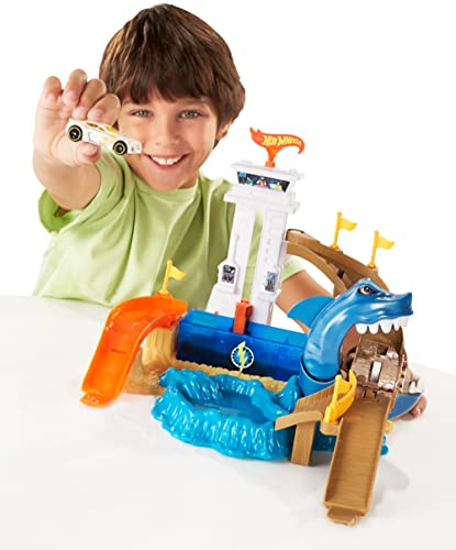 Color Shifters Sharkport Showdown Amazon Exclusive - Track and Vehicle Play Edition