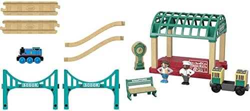 Price Thomas & Friends Wood Bridge Track Pack - Railway-Themed Play Edition