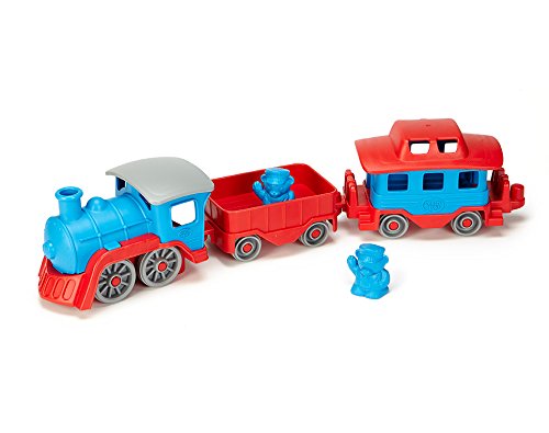 Top 10 Ain & Storybook Set – Pretend Play Motor Skills Reading Kids Toy Vehicle Gift Set. No BPA Phthalates PVC. Dishwasher Safe Recycled Materials Made In USA - Railway-Themed Play Edition
