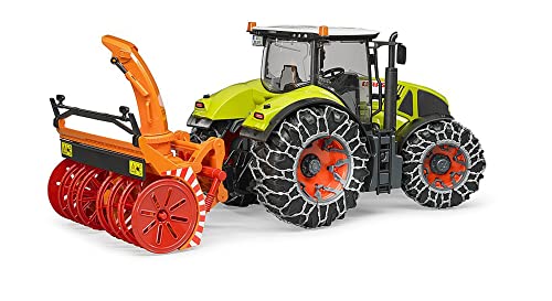 Budget Claas Axion 950 With Snow Chains & Snow Blow - Farm and Construction Play Edition