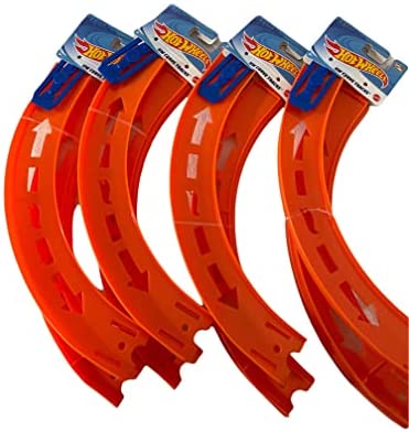 Curve Tracks Expansion Packs Includes 8 Curved Track Pieces & 4 Connectors 10 Long - Track and Vehicle Play Edition