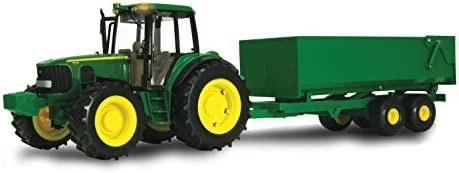 TOMY John Deere Big Farm Tractor With Wag - Farm and Construction Play Edition