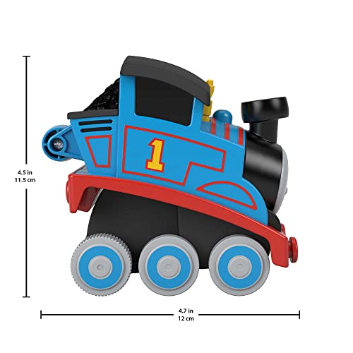 Press N Go Stunt Train Engine Thomas Racing Toy Vehicle For Toddlers And Preschool Kids Ages 2 Years And Up - Railway-Themed Play Edition