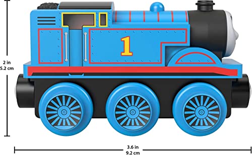 Promo Price Thomas And Friends Thomas Push-Along Toy Train For Toddlers And Preschool Kids Wooden Railway Thomas - Railway-Themed Play Edition