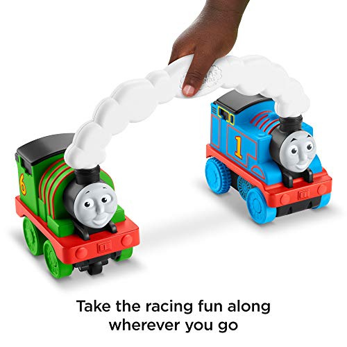 Deals Price Thomas & Friends Race & Chase RC Remote Controlled Toy Train Engines For Toddlers And Preschool Kids 2 Years And Ol - Railway-Themed Play Edition