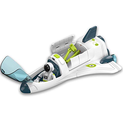 Budget Space Shuttle Spacecraft Airplane Toys For Kids With Lights & Sound & Astronaut Figure,Spaceship Toys For Any Interstellar Mission Adventure,Toy Rocket Gift For Boys 3-5-8 - Space Exploration Play Edition