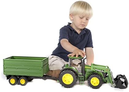 John Deere 7930 With Frontloader And Tandemaxle Tipping Trail - Farm and Construction Play Edition