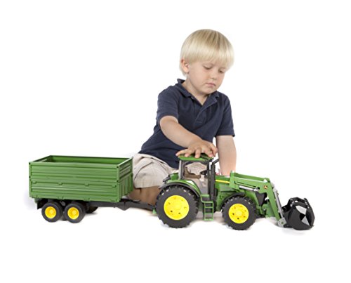 John Deere 7930 With Frontloader And Tandemaxle Tipping Trail - Farm and Construction Play Edition