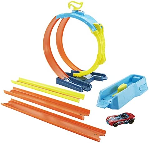 Track Builder Pack Assorted Curve Parts Connecting Sets Ages 4 And Older - Track and Vehicle Play Edition
