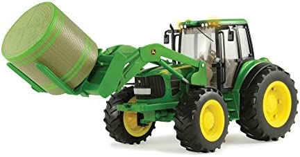 TOMY John Deere Big Farm Tractor With Wag - Farm and Construction Play Edition