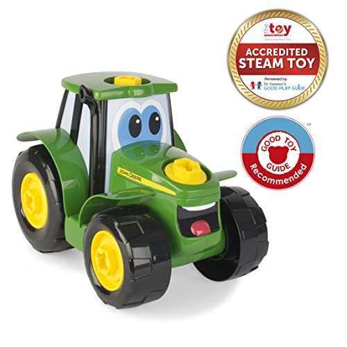 Build-a-Buddy – Johnny Tractor Toy And Screwdriver Ages 3 And Up - Farm and Construction Play Edition