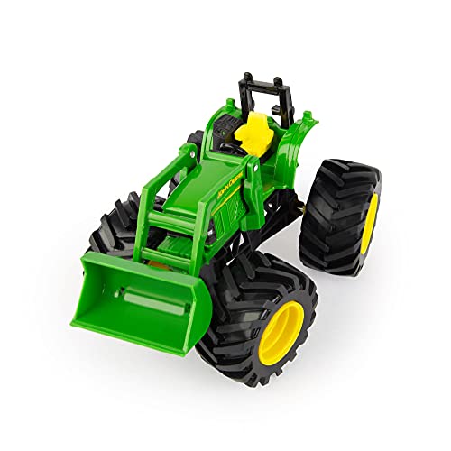 Toddler Toys Monster Treads Super Scale Combine Toy Set With 2 Extra Monster Treads Vehicles Ages 3+ G - Farm and Construction Play Edition
