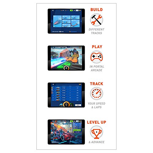 Promo Hot Wheels Id Smart Track Starter Kit With 3 Exclusive Cars Track Pieces And Hot Wheels Race Portal For Physical & Digital Play Gift For Kids Ages 8 Years Old & Up - Track and Vehicle Play Edition
