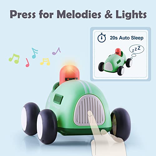 Promo Baby Car Toys W/ Lights Music Toddler Push And Go Friction Powered Toy Set Kids Electronic Submarines Vehicle Playset Birthday Gift For 12 18 Month 1 2 3 Years Old Boys Girls Infants - Ocean Adventure Play Edition