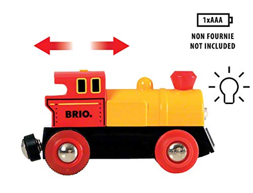 Budget RIO World – 33319 Battery Operated Action Train 3 Piece Toy Train For Kids Ages 3 And Up - Railway-Themed Play Edition