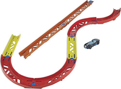 Track Builder Pack Assorted Curve Parts Connecting Sets Ages 4 And Older - Track and Vehicle Play Edition