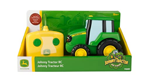 Discount Radio Controlled Johnny Tractor Toy — John Deere Tractor Toys — Remote Control Toy Tractor For Toddlers — 18 Months And Up - Farm and Construction Play Edition