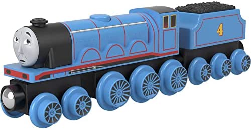 Cheap Wooden Railway James Engine And Coal Car Push-Along Train Made From Sustainably Sourced Wood For Kids 2 Years And Up - Railway-Themed Play Edition
