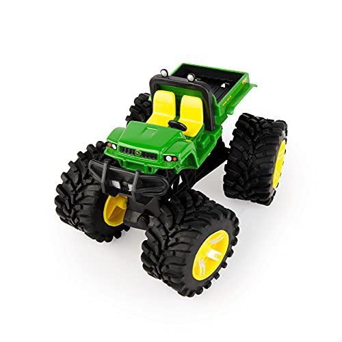 Toddler Toys Monster Treads Super Scale Combine Toy Set With 2 Extra Monster Treads Vehicles Ages 3+ G - Farm and Construction Play Edition