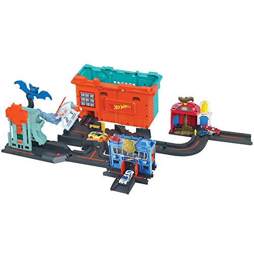 Cheap City Town Center Play Set Gift Idea For Ages 4 To 8 Years Multicolor - Track and Vehicle Play Edition