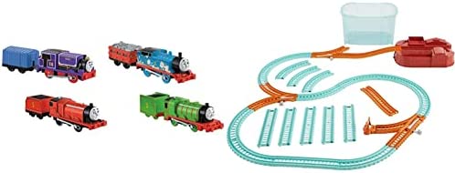 Price Thomas & Friends Really Useful Engine Pack Set Of 4 Motorized Toy Train Engines For Preschool Kids Ages 3 Years And Ol - Railway-Themed Play Edition