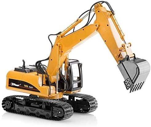 Excavator Toy Trucks Construction Toys Excavator Toys For Boys Diecast Metal Truck Toy Kids Tractor Toys 1:40 Scale Great Toddler Toys For 8 Year Old Boys And U - Farm and Construction Play Edition