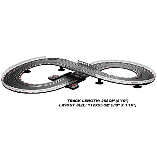 New : Super 151 USB Power Slot Car Racing Set USB Power System First And Innovative Application In Slot Car Toys Industry For Ages 8 And Up - Track and Vehicle Play Edition