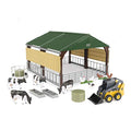 Cheap Skidsteer And Shed Playset Cow Chickens Fence LP75987 - Farm and Construction Play Edition
