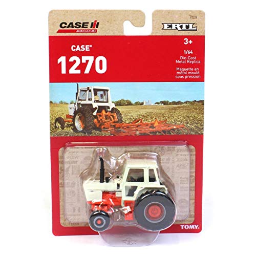 1/64 Case 1270 Cab Diecast Replica Tractor 44228 - Farm and Construction Play Edition