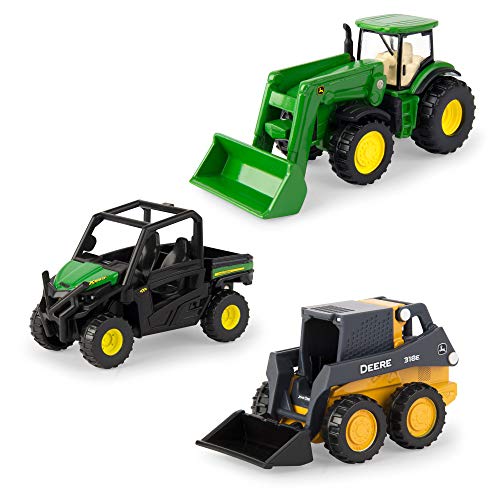 Budget ERTL 3 Iron 3 Pack Of John Deere Die-Cast Replicas G - Farm and Construction Play Edition