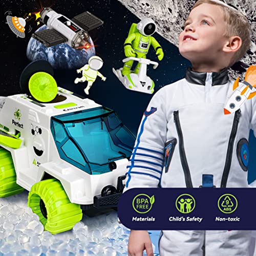 Space Toys For Kids Rocket Ship Toys For Kids With Space Shuttle Astronaut Figures And Space Rover Space Toys For Boys 5-8 Spaceship Toy For Kids Astro Boy Figure Toys For 3 Year Old Boys - Space Exploration Play Edition