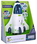 Budget Space Shuttle Spacecraft Airplane Toys For Kids With Lights & Sound & Astronaut Figure,Spaceship Toys For Any Interstellar Mission Adventure,Toy Rocket Gift For Boys 3-5-8 - Space Exploration Play Edition