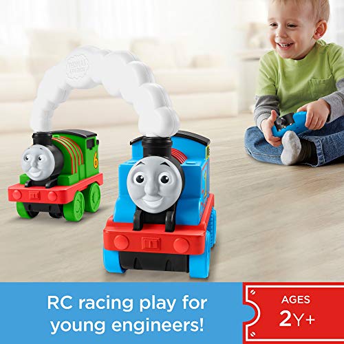 Deals Price Thomas & Friends Race & Chase RC Remote Controlled Toy Train Engines For Toddlers And Preschool Kids 2 Years And Ol - Railway-Themed Play Edition
