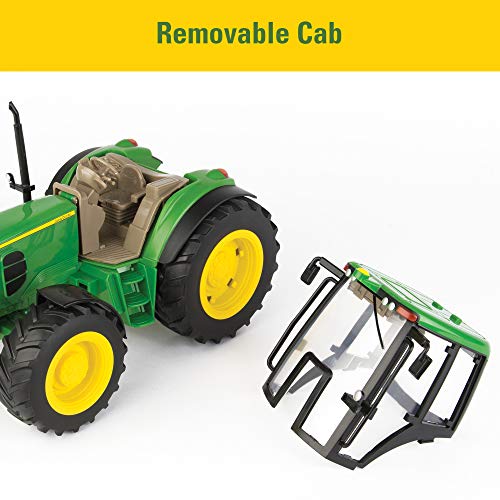 TOMY John Deere Big Farm Tractor With Wag - Farm and Construction Play Edition