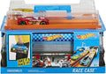 Discount Race Case Track Set With 2 Hot Wheels Cars Dual Launcher For Side-By-Side Racing Storage Container Toy For Kids 4 Years Old & Up - Track and Vehicle Play Edition
