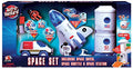 Pace Playset – Toy Space Shuttle Space Station & Space Rover With Lights And Sound & 2 Astronaut Figurine Toys For Boys And Girls - Space Exploration Play Edition