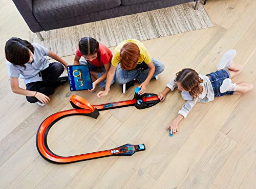 Promo Hot Wheels Id Smart Track Starter Kit With 3 Exclusive Cars Track Pieces And Hot Wheels Race Portal For Physical & Digital Play Gift For Kids Ages 8 Years Old & Up - Track and Vehicle Play Edition