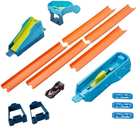 Track Builder Pack Assorted Curve Parts Connecting Sets Ages 4 And Older - Track and Vehicle Play Edition