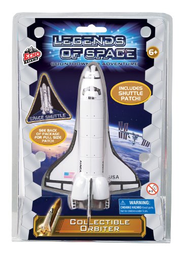 Legends Of Space – Collectible Space Shuttle Orbiter With Pat - Space Exploration Play Edition