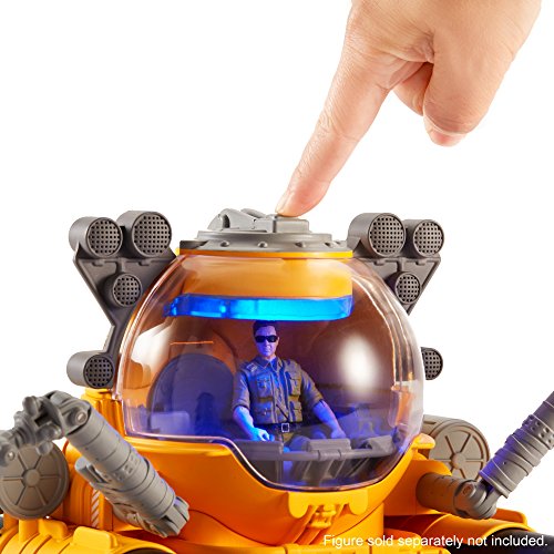 MATCHBOX JURASSIC WORLD VEHICLE DEEP-DIVE SUBMARINE Vehicle - Ocean Adventure Play Edition