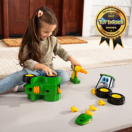 Build-a-Buddy – Johnny Tractor Toy And Screwdriver Ages 3 And Up - Farm and Construction Play Edition