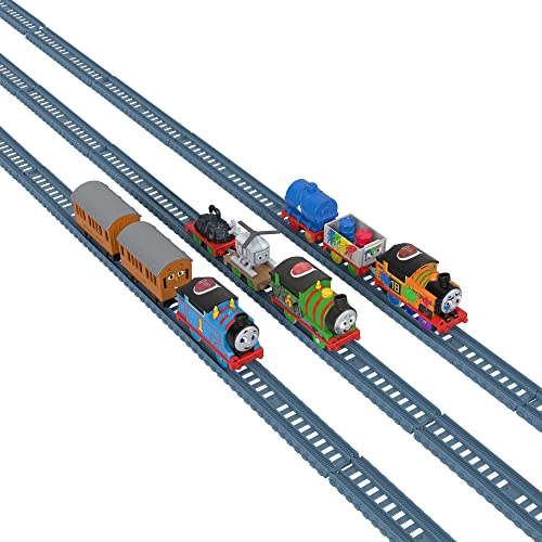 Thomas & Friends Motorized Talking Thomas Engine With Annie & Clarabel Battery-Powered Toy Train With Character Sounds And Phra - Railway-Themed Play Edition