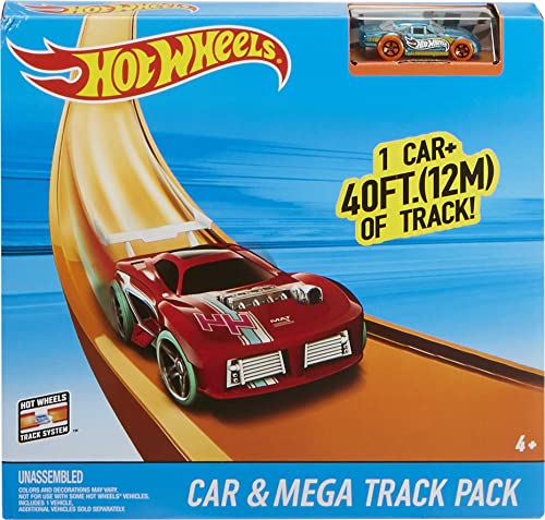 Car & Mega Track Pack Amazon Exclusive - Track and Vehicle Play Edition
