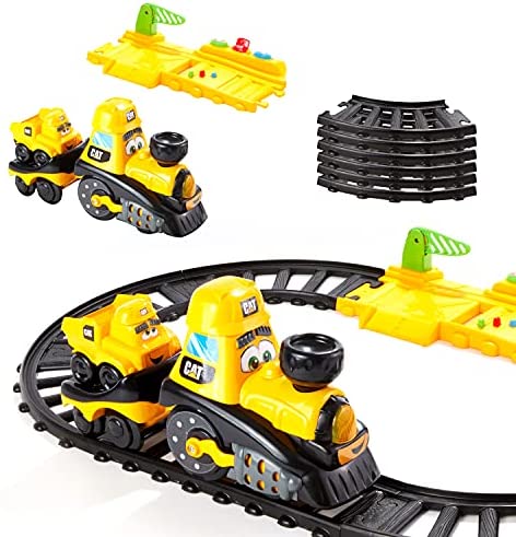 Discount Cat Construction Power Track Friends Preschool Train Se - Railway-Themed Play Edition